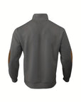 Helvano | Strukturierter Herren-Pullover mit Stehkragen