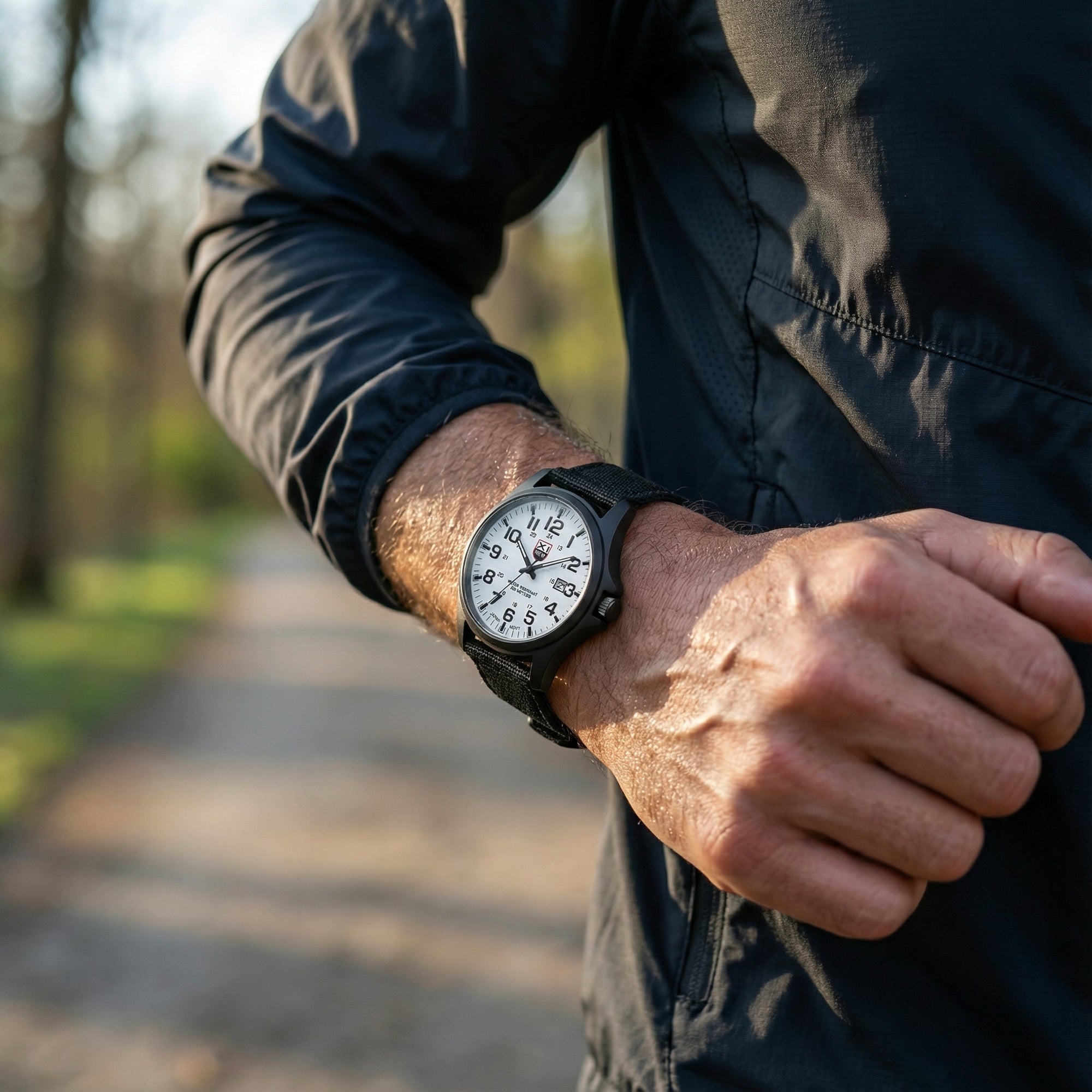 Helvano | Taktische Herrenuhr mit Edelstahlgehäuse