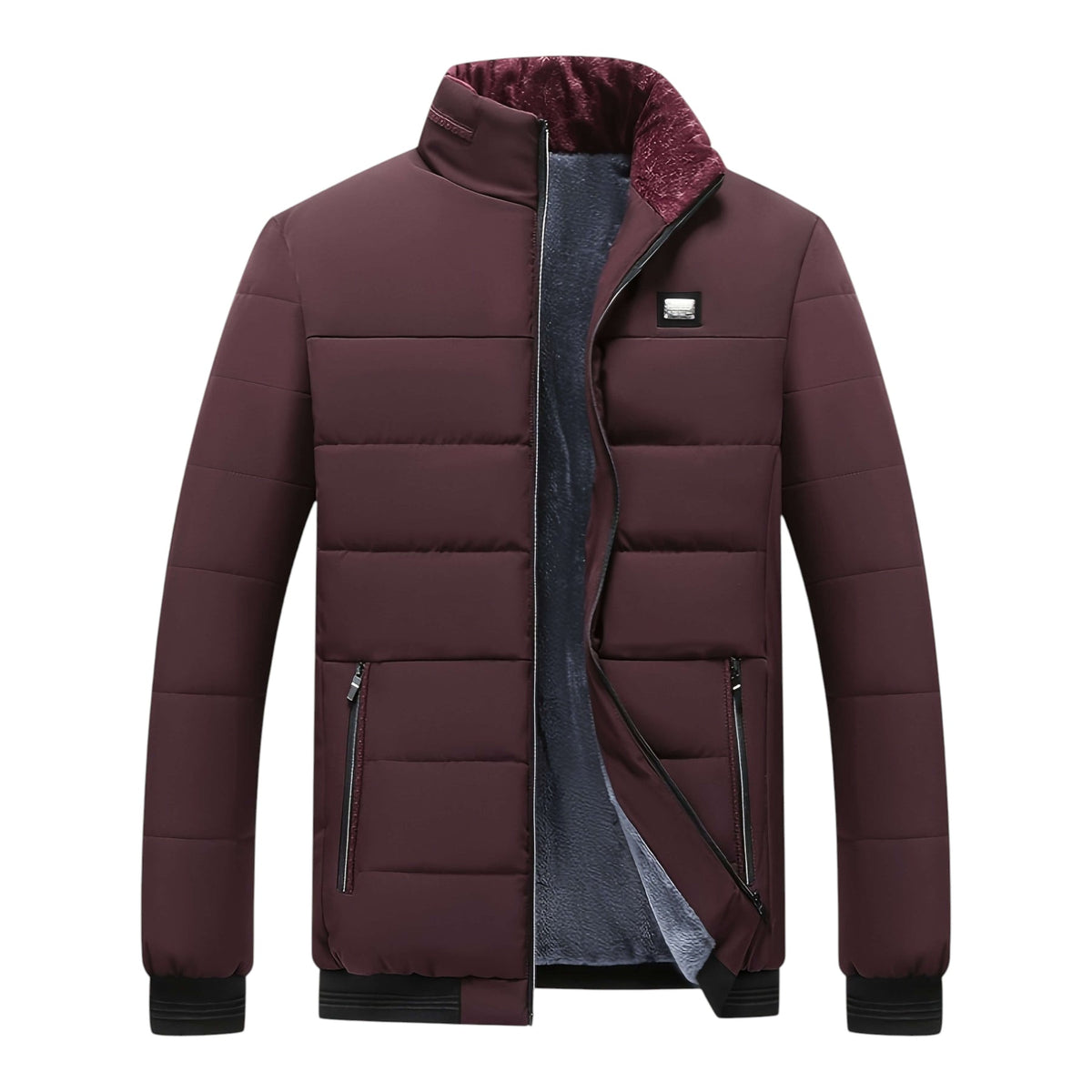 Helvano | Elegante Zip-Winterjacke für Herren