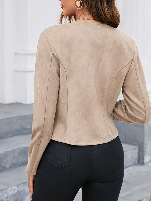Helvano | Kurze Damenjacke im Cropped-Schnitt