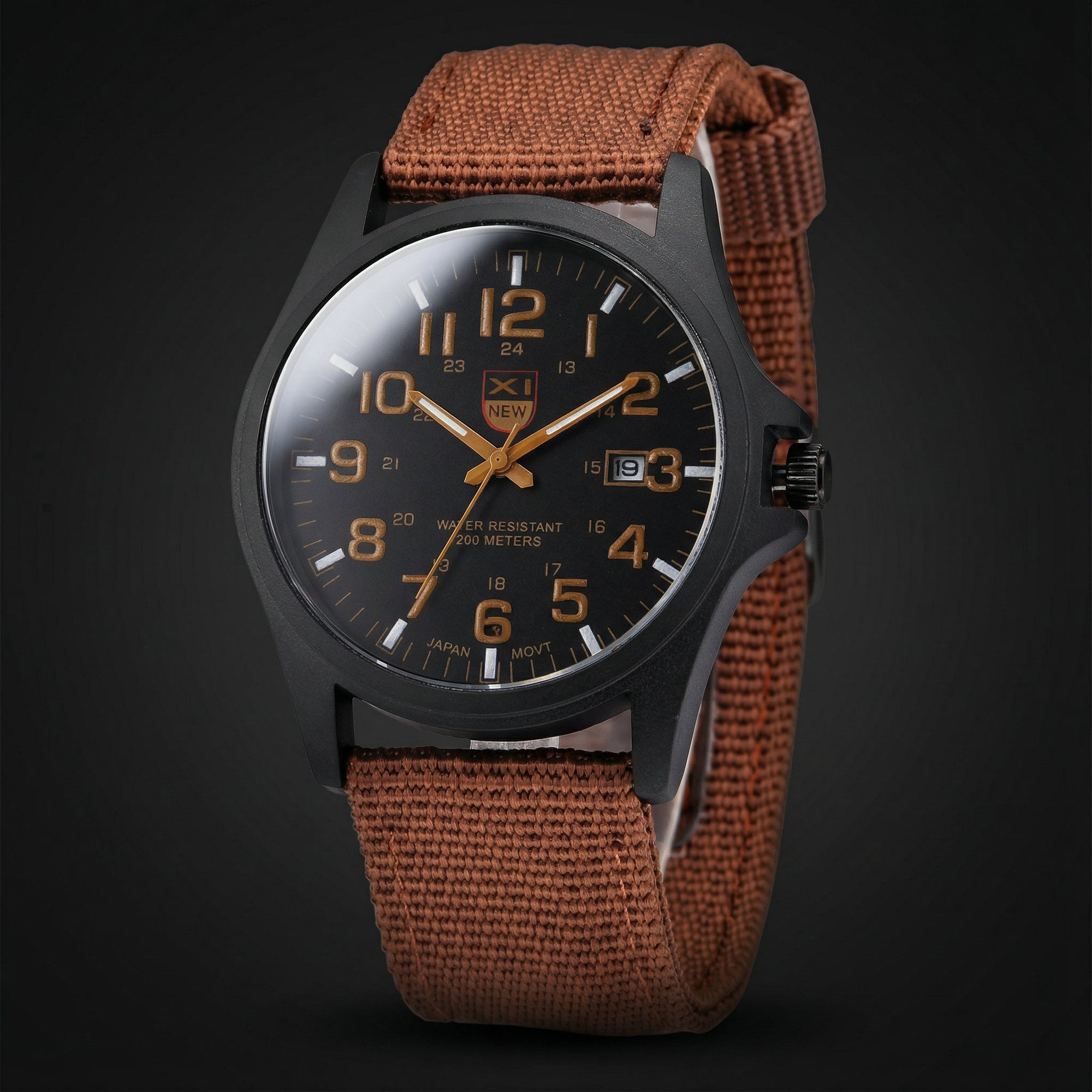 Helvano | Taktische Herrenuhr mit Edelstahlgehäuse