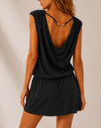 Helvano | Drapiertes Midikleid für Damen