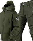 Helvano | Outdoor-Set mit Kapuzenjacke & Cargohose für Herren