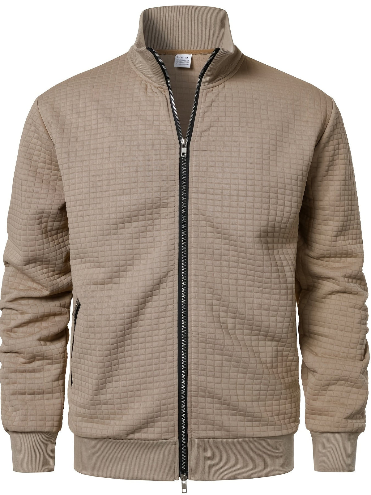 Helvano | Strukturierte Herrenjacke mit Stehkragen