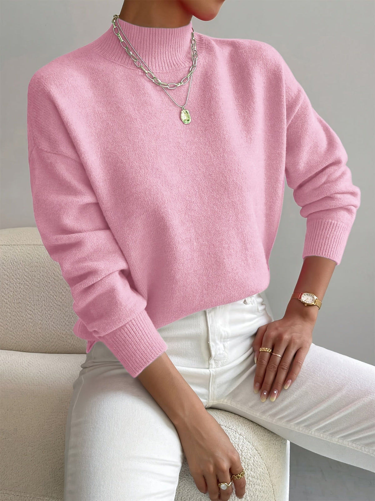Helvano | Eleganter Rollkragenpullover für Damen