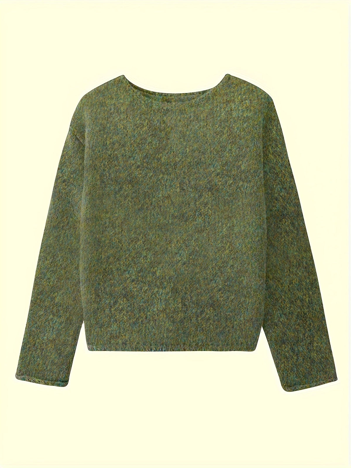 Helvano | Lockerer Strickpullover mit Rundhals für Damen
