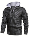 Helvano | Bikerjacke mit Kapuze für Herren