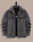 Helvano | Gestreifte Strickjacke für Herren