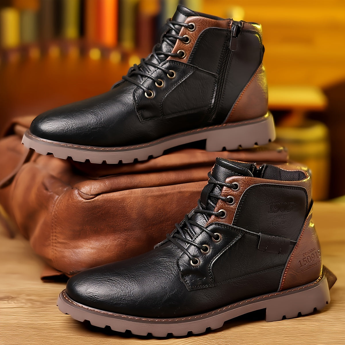Helvano | Robuste Schnür-Stiefeletten für Herren