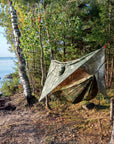 Helvano | Camping-Hängematte für 2 Personen mit Moskitonetz