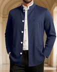 Helvano | Herrenjacke mit Stehkragen