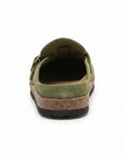 Helvano | Retro Wildleder-Clogs für Damen