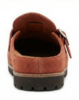Helvano | Retro Wildleder-Clogs für Damen