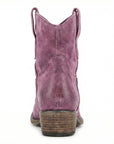 Helvano | Kurze Cowboystiefel für Damen aus Wildleder