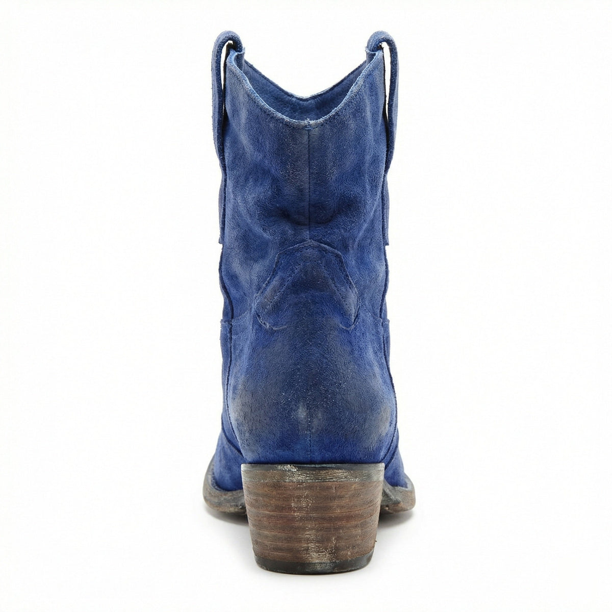 Helvano | Kurze Cowboystiefel für Damen aus Wildleder