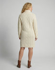 Helvano | Strickkleid für Damen in Beige