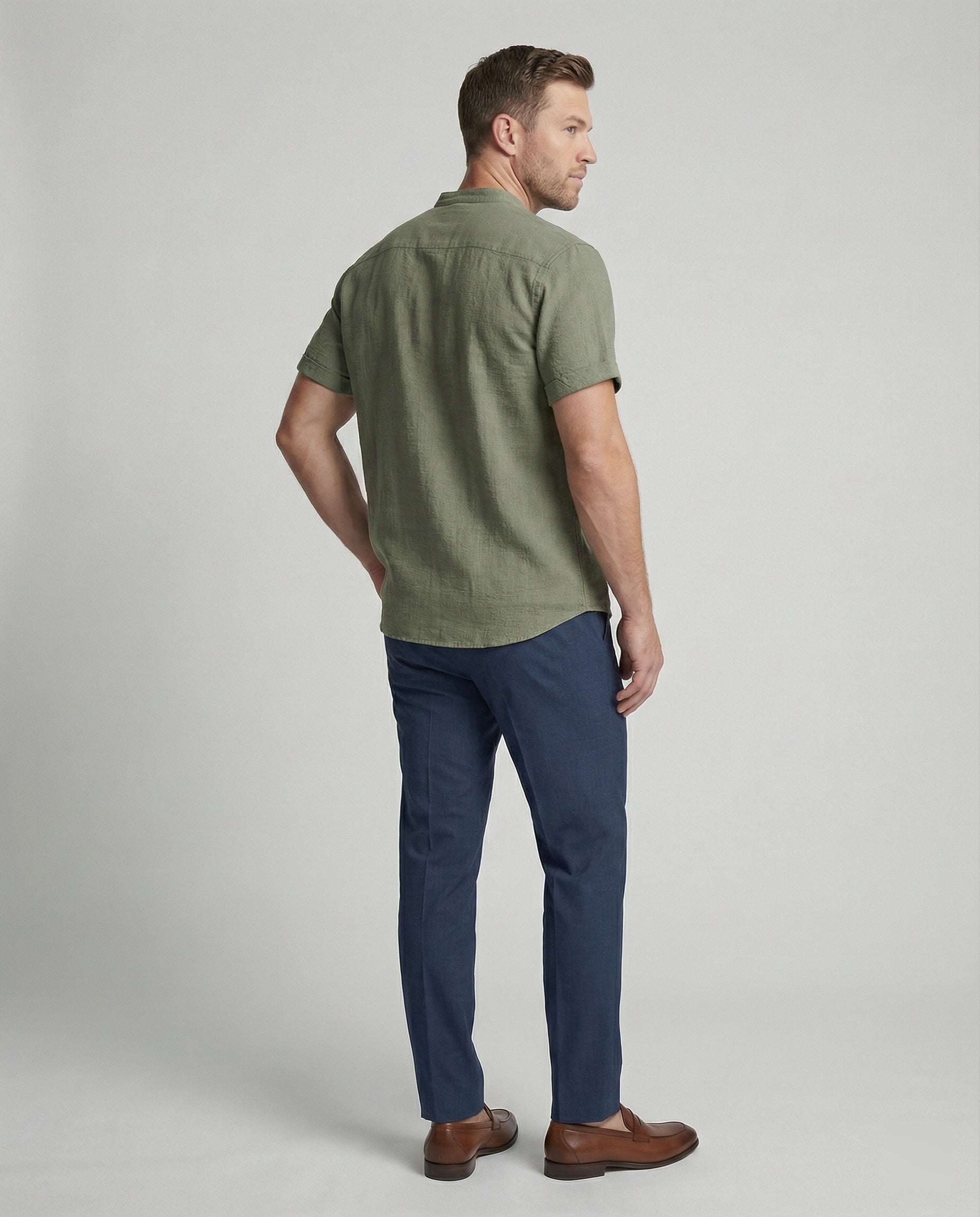 Helvano | Herren-Poloshirt mit V-Ausschnitt