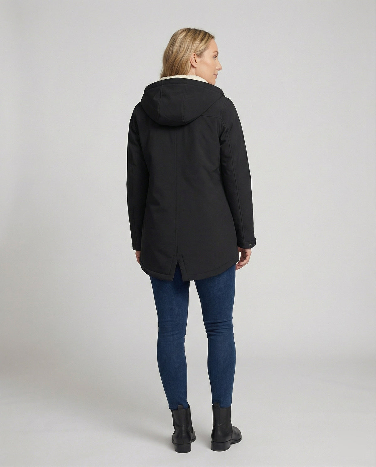 Helvano | Fleece-gefütterte Kapuzenjacke für Damen