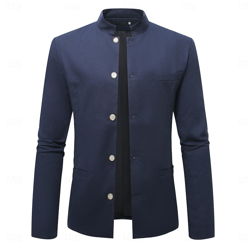 Helvano | Herrenjacke mit Stehkragen