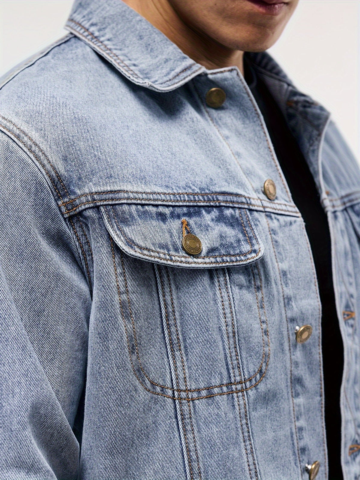 Helvano | Denim-Arbeitsjacke für Herren