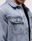 Helvano | Denim-Arbeitsjacke für Herren