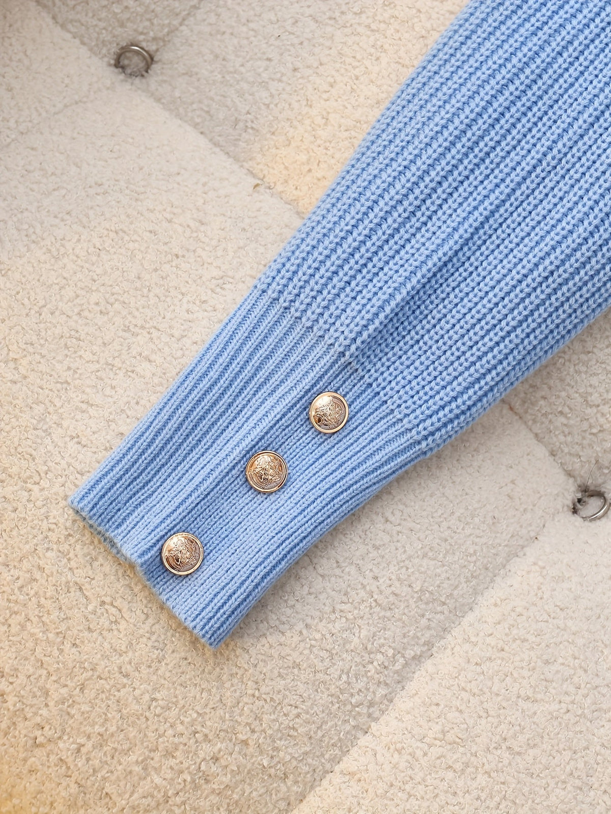 Helvano | Damen Strickpullover mit Wasserfallkragen