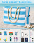 Helvano | Oversized Strandtasche für Damen