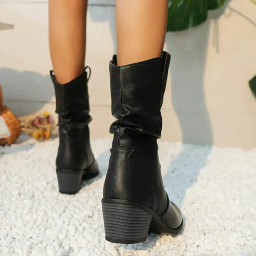 Helvano | Western-Cowboystiefel zum Schlupfen für Herren