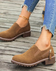 Helvano | Bequeme Slipper mit flachem Absatz für Damen