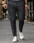 Helvano | Slim-Fit Chino mit Kordelzug für Herren
