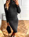 Helvano | Gemütliches Pullover-Strickkleid für Damen