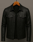 Helvano | Herren Bikerjacke aus Kunstleder