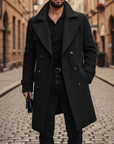 Helvano | Klassischer Wollmantel für Herren