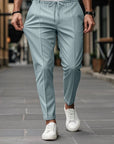 Helvano | Slim-Fit Chino mit Kordelzug für Herren