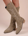 Helvano | Bestickte Western-Cowboystiefel für Damen