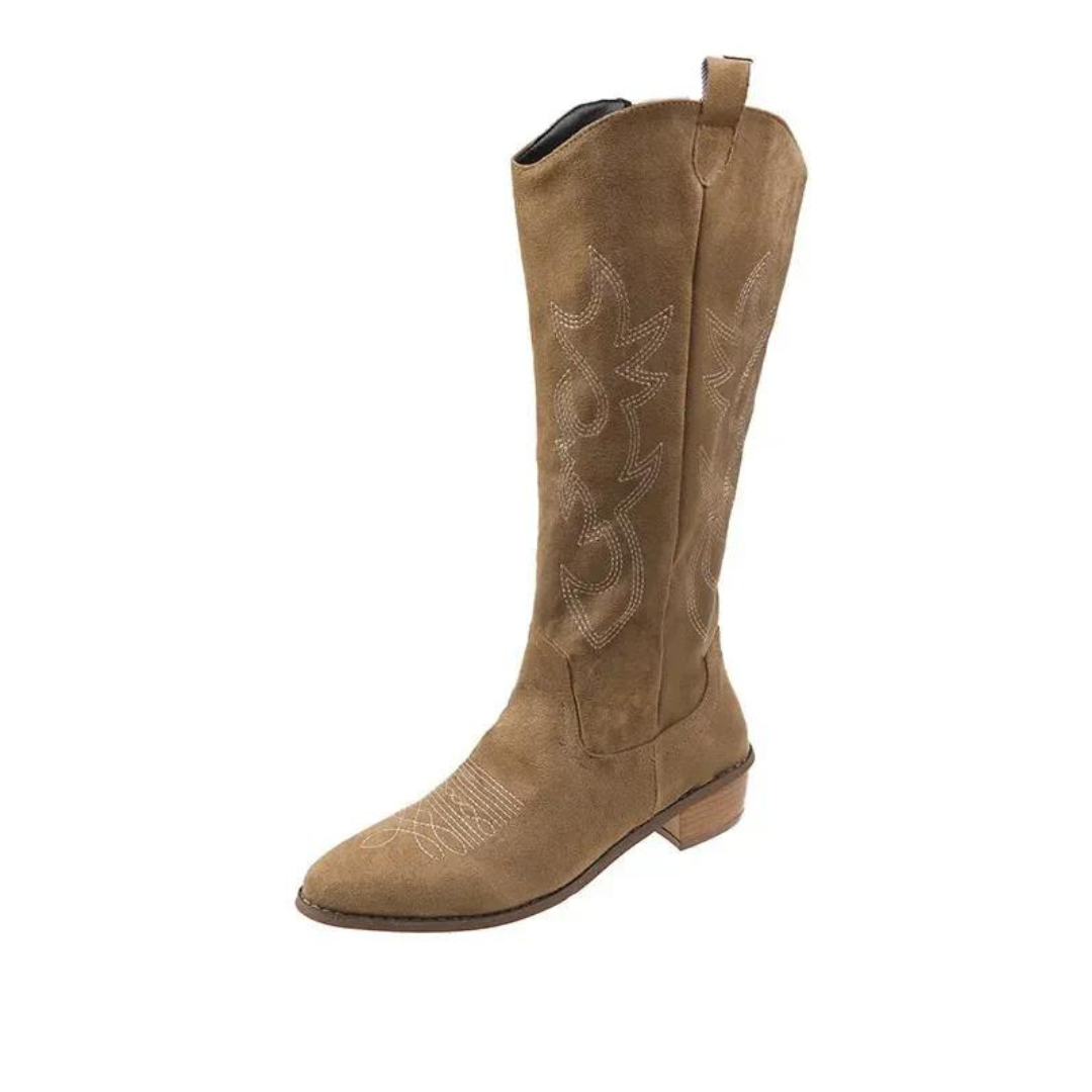 Helvano | Bestickte Western-Cowboystiefel für Damen