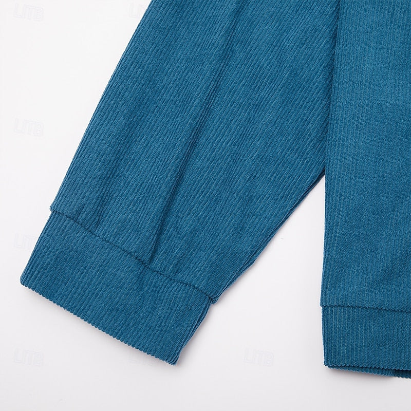 Helvano | Gerippte Strukturjacke für Herren
