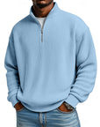 Helvano | Gerippter Troyer-Pullover für Herren