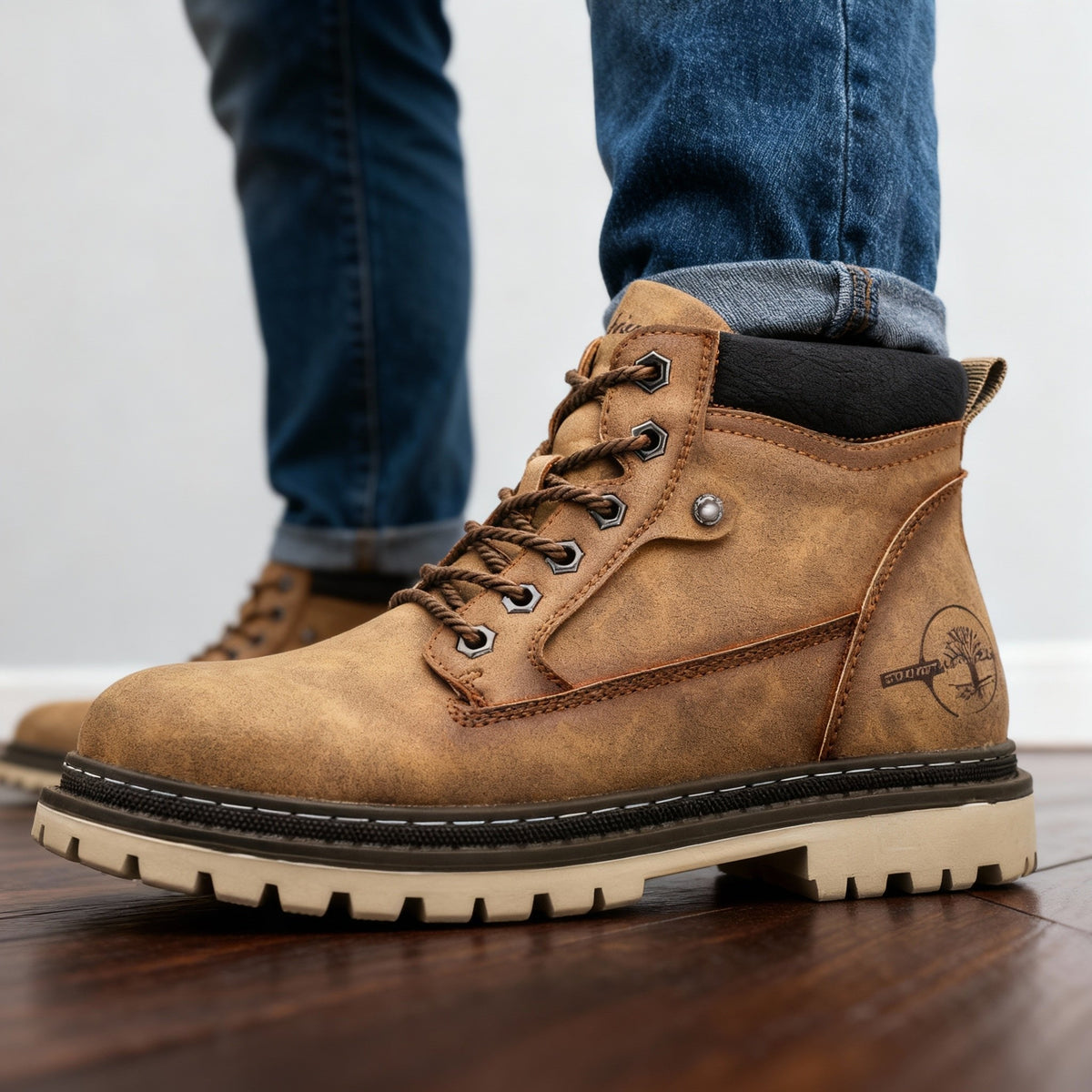 Helvano | Leder-Arbeitsstiefel für Herren