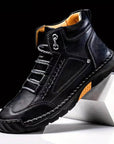 Helvano | Leder-Trekkingstiefel für Herren, geschnürt