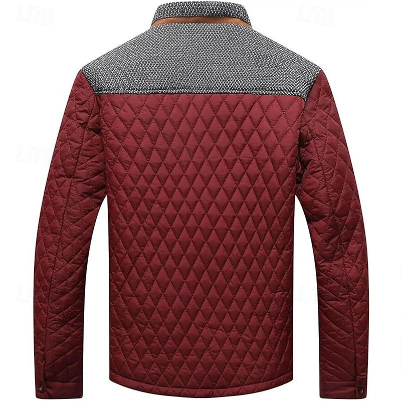 Helvano | Gesteppte Herrenjacke mit Stehkragen