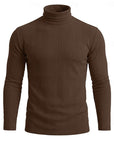 Helvano | Strukturierter Rollkragenpullover für Herren