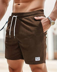 Helvano | Cord-Herrenshorts mit Kordelzug