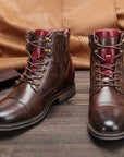 Helvano | Herren Stiefeletten mit Zehenkappe