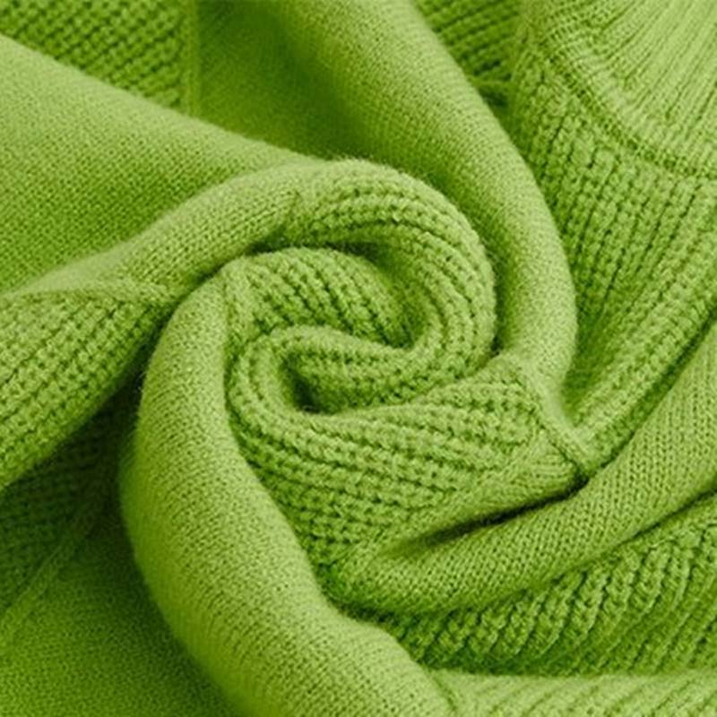 Helvano | Damen Strickpullover mit Stehkragen