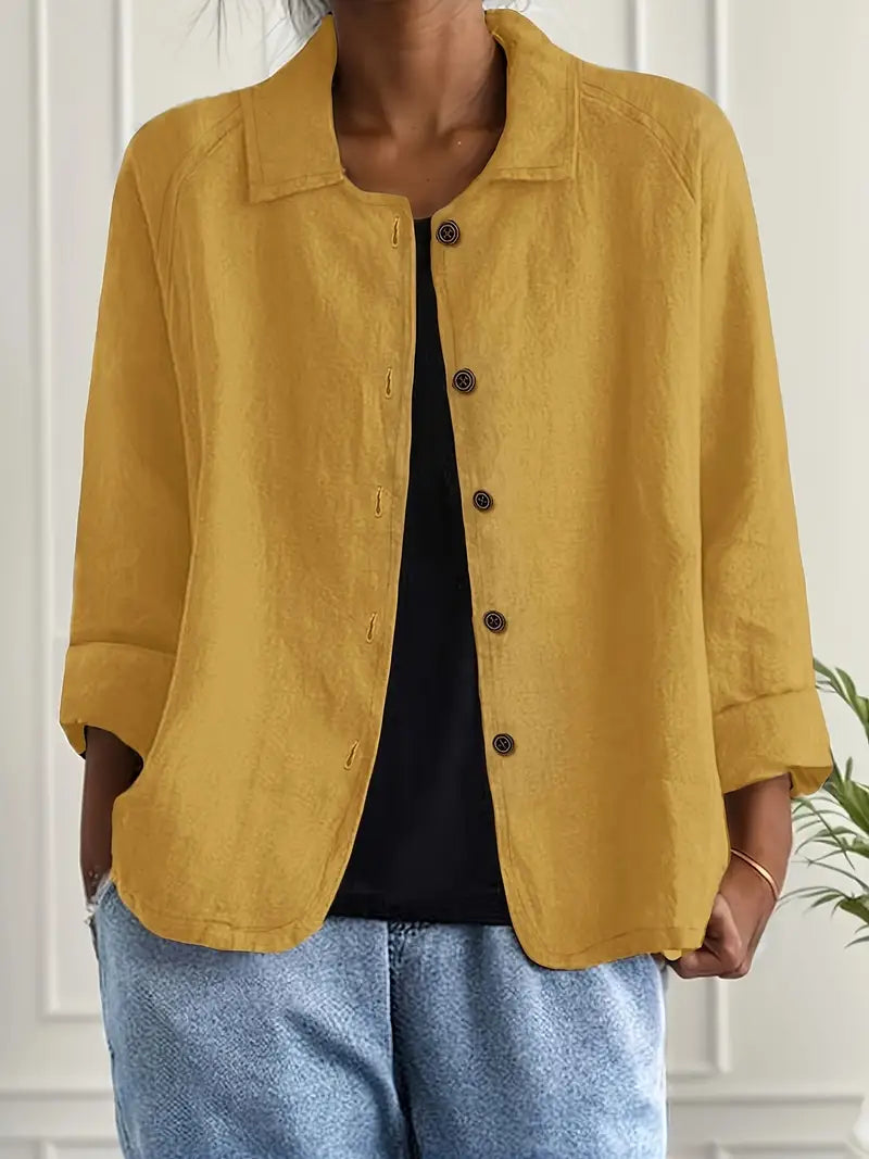 Helvano | Leichter Hemd-Cardigan für Damen