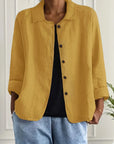 Helvano | Leichter Hemd-Cardigan für Damen