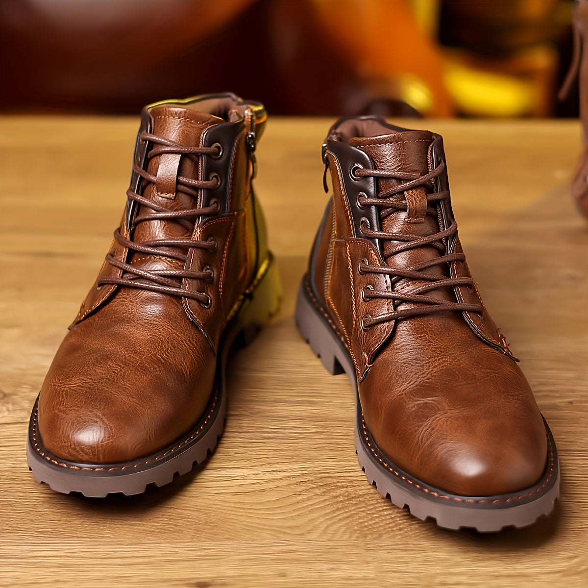 Helvano | Robuste Schnür-Stiefeletten für Herren