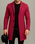 Helvano | Herrenjacke mit Revers und Knöpfen