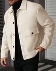 Helvano | Strukturierte Utility-Jacke für Herren